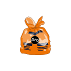 Illustration sac orange pro / commercial